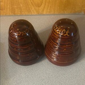 Vintage Marcrest Salt and Pepper Shakers